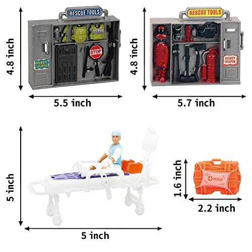 Joyin 2022 Christmas Advent Calendar 24 Days Countdown Calendar With Army Men Soldier Action Figures Special Force Action Figure Toys Weapons Accessories And Emergency Rescue Tools For Boys Kids Party Favor Gifts, Classroom Prizes #TOP4