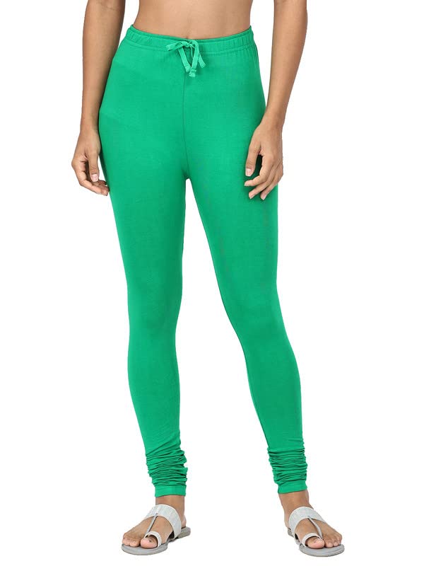 Image of Robinbosky Cotton Churidhar Leggings for Women - Stylish, Stretchable & Flattering Fit for All-Day Comfort