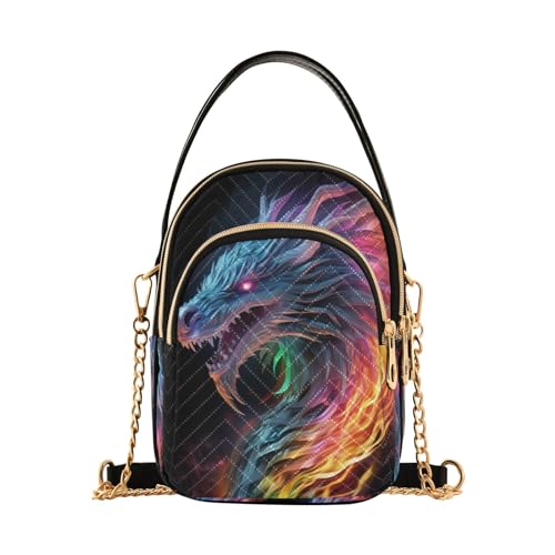 Sac à main dragon en cuir Mnsruu, l'expression de votre force