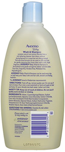 Aveeno Baby Wash & Shampoo, Lightly Scented, 8 Ounce (Pack Of 1) #TOP1