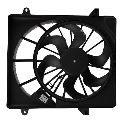 Image of maXpeedingrods 68033228AA Radiator Cooling Fan Assembly with Motor for Jeep Liberty 2008-2012 V6 3.5L 3.7L, 621391 621-391 621940 76241