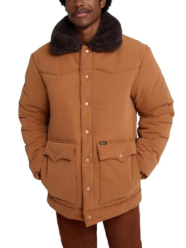 Wrangler x Stranger Things Hopper Coat Brown Large