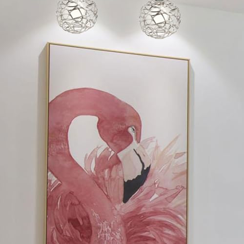 Uonlytech 1 Peça Abajur De Gaiola De Metal Abajur De Arte Gaiola De Abajur De Arte De Ferro Abajur P