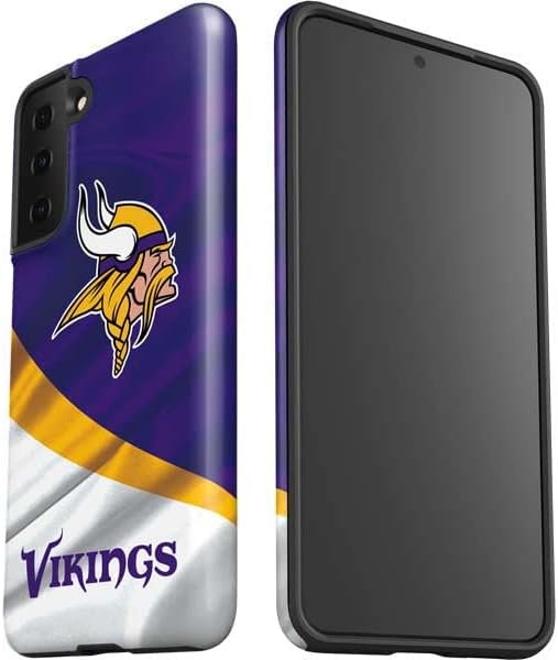 Skinit Pro Phone Case Compatible with Galaxy S21 FE - Officially Licensed NFL Minnesota Vikings Design