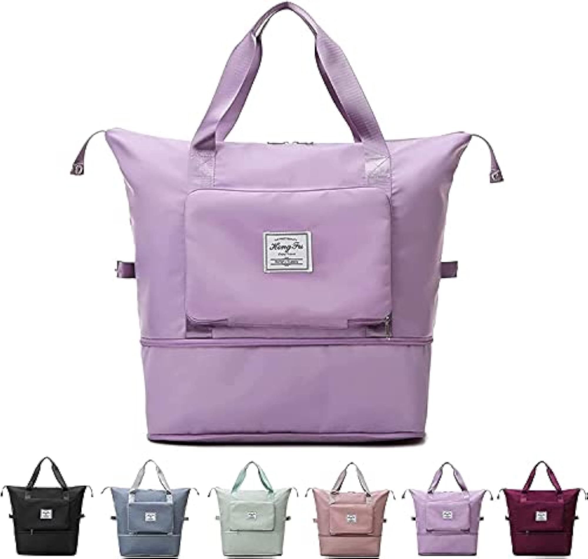 Large Capacity Folding Travel Bag, Waterproof Carry on Luggage Bags