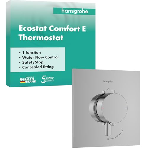 Thermostat de douche haut de gamme chromé Ecostat Comfort E hansgrohe