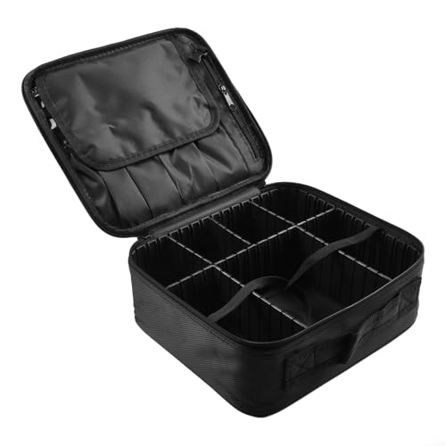 Fishing Tackle Storage Bag, 1860D Oxford Cloth Adjustable Dividers Fishing Reel Organizer Carrying Case, Multi Carrying Ways for All Type Fishing(S)