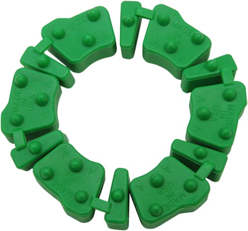 Alloy Art Dampener Cush Drive Green for Rear Replaces OEM 40278-08 for Harley 2008-2018 FLHT/FLTR/FLHR and FLHTCUTG