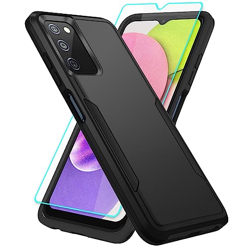 Coque Samsung Galaxy A03S double couche protection premium intégrale noir