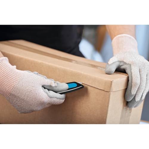 MARTOR Sicherheitsmesser Mit Klingeneinzug, mit rostfreier Klinge, SECUNORM SMARTCUT, Profi Cuttermesser, Klein, Leicht, Rechts- & Linkshänder, Einweg, GS Geprüft