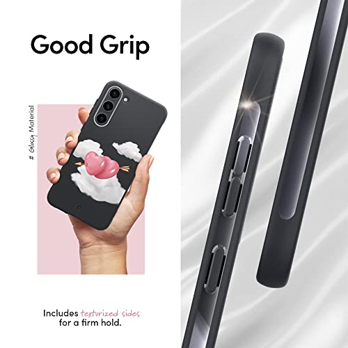 Image of CYRILL Spigen UltraColor Compatible with Samsung Galaxy S23 Case with Quote Print Design (2023), Slim Profile TPU Case Cute with Protective PC Camera Ring - Love Shot Dusk