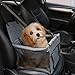 Zellar Asiento Elevador del Coche para Mascotas, Transpirable, Impermeable, Protector de la Cubierta del Asiento del Perro para Viaje, Bolso de Viaje con Correa de Seguridad para Perro Pequeños, Gato
