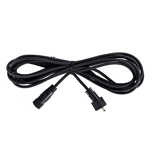Image of MiniSun | 3m Black Extension Cable for 40mm Decking Lights | Decking & Patio Lighting, Home Décor & Improvement Essential