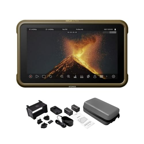 Atomos Ninja Ultra 4Kj^[R[_[ HDRΉ - vrfIȒPɃLv`ĕҏW - 5.25C`̃^b`XN[ohANZT[(Tt[hAXN[veN^[ADCd..)(2ACe)