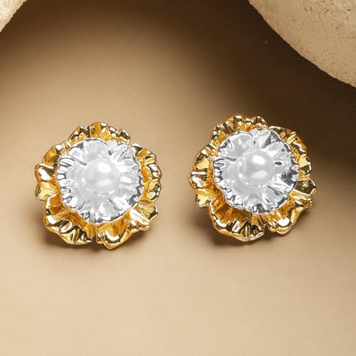 Image of Rubans Earrings Unique Design & Shapes Stylish Trendy Jewellery Gift for Women & Girls