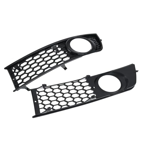 Grilles antibrouillard Audi A4 B6 pare-chocs avant 8E0807681 8E0807682 nid d'abeille - 7