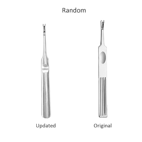 Miniatura 3 de Juego de 6 empujadores de cutículas, kit de removedor de cutículas de acero inoxidable, cortador y recortador, herramientas de manicura y pedicura