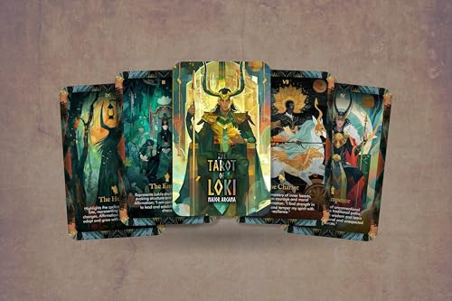 The Tarot of Loki - Major Arcana - A Fresh Perspective to Traditional Tarot interpretations - Tarot Cards - Tarot Deck - Divination Tools