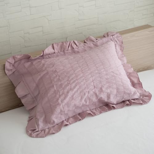 シルフィーズ まくらカバー フリル 45×65cm 枕カバー 1枚 かわいい おしゃれ 肌触り 柔らか 無地 北欧 可愛い 大人可愛い ピンク