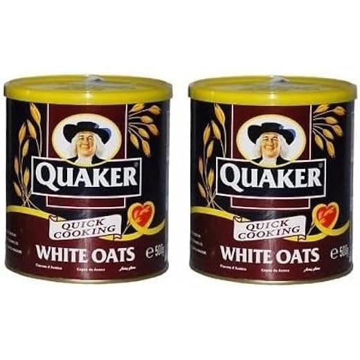 Quaker Quick Oats 100 Whole Grain 500gm Pack Of 2