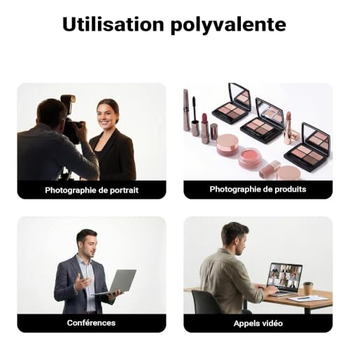 Walimex pro Fond Papier Blanc 2,60 x 10 m, Mat et sans Reflets pour Studio – vue 8