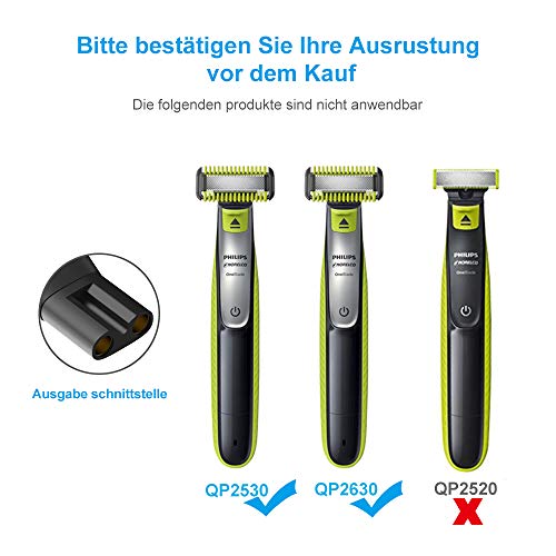 BENSN 8V 2W Shaver Netzeil Ersatz für Philips HQ850 Rasierer Ladegerät Oneblade Hybrid Styler QP2530, QP2530/30, QP2630, QP2630/30 - Image 4