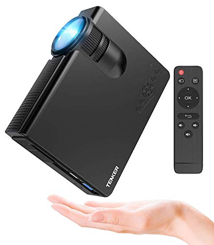 TENKER Q5 Mini Vidéoprojecteur 2200 Lumens Full HD 1080P Vidéo LCD...
