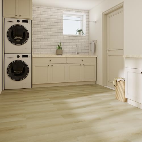 Dalles de sol en vinyle imperméables pour cuisine et salle de bain