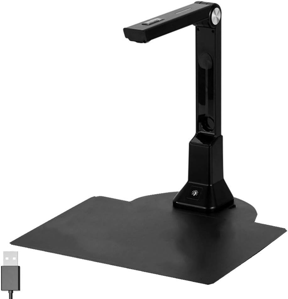 Scanner USB 10MP de document A4 et caméra de numérisation portable avec fonction OCR intégrée