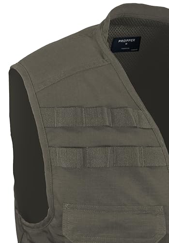 Image of Edgetec Outdoor Utility Vest, Fishing, Hunting, Tactical Ripstop