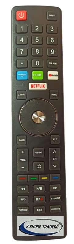 Kishore Traders Compatible Remote Control for Kangaroo Smart Led Tv (Please Match Your Old Remote with Given Image for Work It Must Be Exactly Same As Shown in Image) (B0CQPMZ3X6) Amazon Price History, Amazon Price Tracker