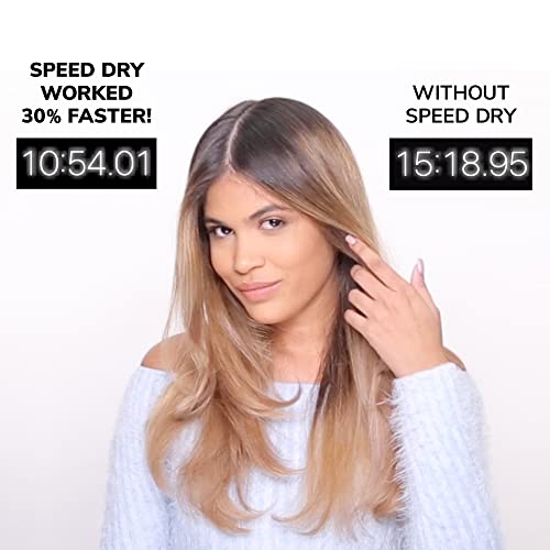 Color Wow Speed Dry Spray, hittebeschermingsspray vermindert föhntijd met 30%, föhnspray hydrateert en stylingspray met hittebescherming, 150 ml