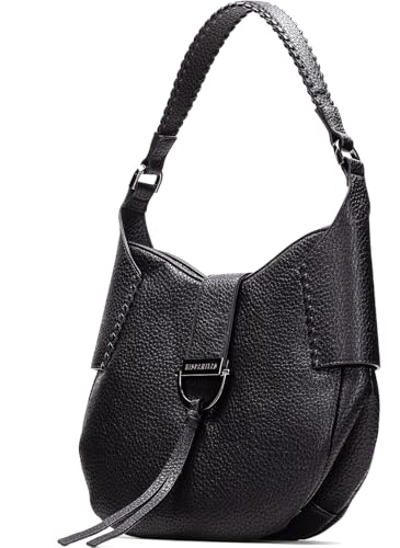Hispanitas Para Mujer. BI254147 Bolso Magnet Redondo Negro (Osfa), Casual, Poliuretano - 2