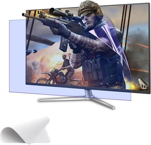TBLOTYD Anti UV/Anti Glare TV Screen Protector Filter - 75-85 inch Indoor & Outdoor Anti Blue Light Screen Frosted Film Anti-Reflection Rate Up to 90% - / 82inch 1831x1,A-85inch 1902x1089mm