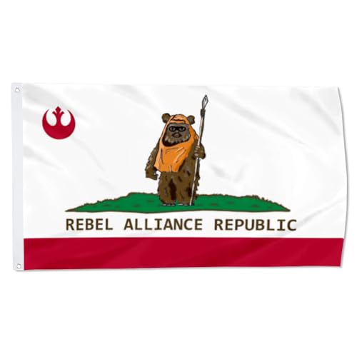 Yanbooch Rebel Alliance Republic Flag banner 3x5ft 150D Polyester with Brass Grommets