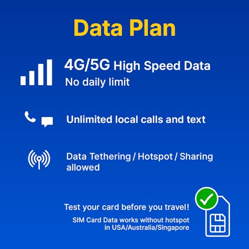 TSIM Europa SIM-kort 30 dagar 12 GB | Obegränsade samtal och SMS