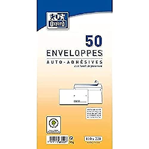 50 Enveloppes 110X220 Precasee