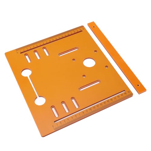 Cutting Machine Base Plate 28x25cm Heat Resistant Circular Saw Insert Plate Strong Compatibility Easy Installation for Woodworking Projects - Image 3