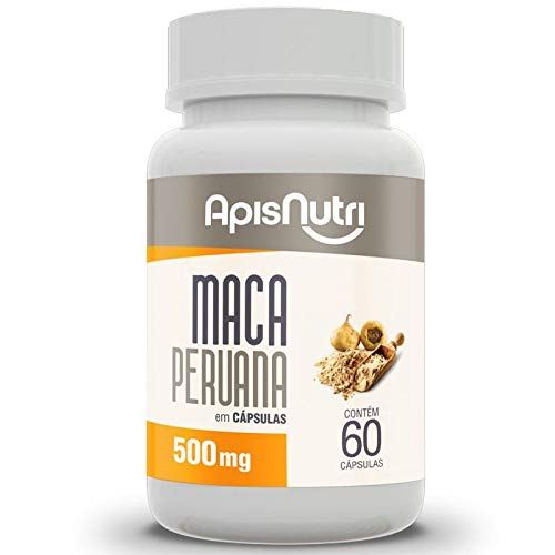 Maca Peruana 500mg Apisnutri 60 Cápsulas