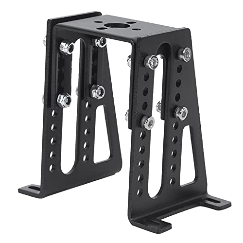 Oumefar RC Motor Support Aluminium Alloy Motor Support Adjustable Universal Motor Bracket for Airplane Aircraft RC Aircraft Accessory (Small Model)