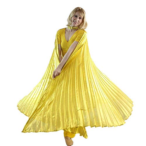 Danzcue 360 Degree Worship Isis Wings, Solid Gold, S-Adult #TOP1