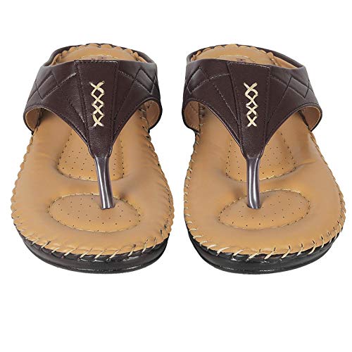 Image of HEALTH FIT Ortho Slippers-Dr Sandals for Women Suitable for Knee Pain, Diabetic & Orthopedic Footwear for Women HF356