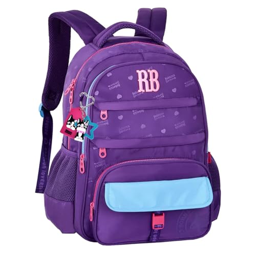 Mochila Escolar Feminina Rebecca bonbon Costa Menina Juvenil (Roxo)