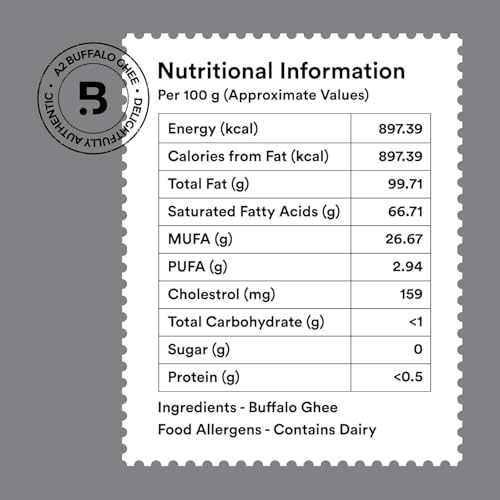 Image of Barosi Premium Buffalo Ghee 3 Litre | Value Saver Family Pack | Vedic Bilona Method | Churned from Curd | Pure & Natural | Farm Made in Small Batches
