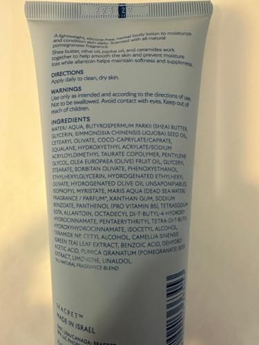 Seacret BODY LOTION PRNT Pomegranate Body Lotion: Daily Moisturizing Lotion thumb #6