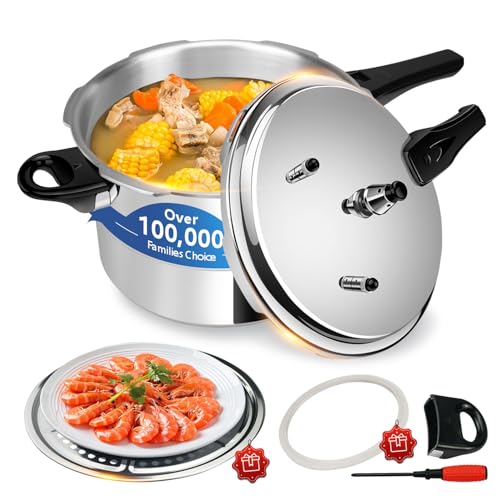 pressure cooker 10 qt All Stovetops Induction Compatible Thickened Pressure Cooker with Spring ollas de presión para cocinar pressure cooker 10.57 qt Aluminum