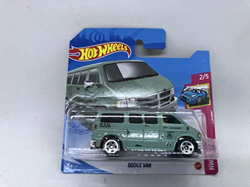 Hot Wheels 2021 Dodge Van Olive Green 2/5 HW Drift 50/250 (kurze Karte) Cover