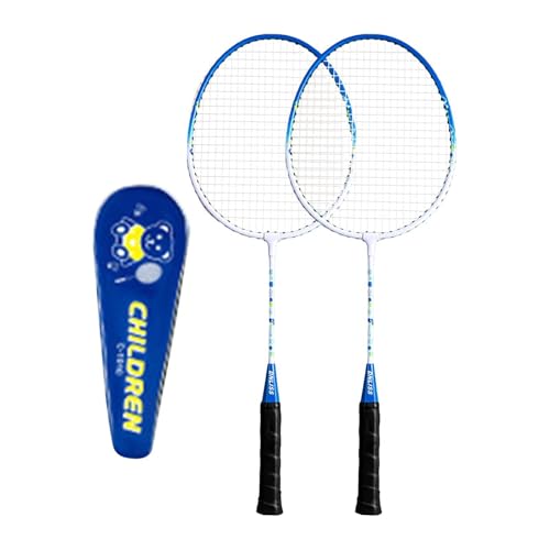 drburpily Raquetas de bádminton Ligeras de aleación para niños, Juego para Actividades al Aire Libre, interacción Familiar y Juegos Divertidos para compañeros de Clase, Las