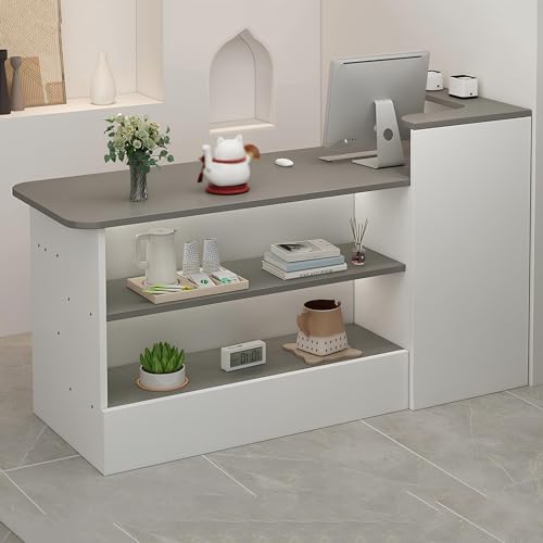 L Shaped Reception Desk