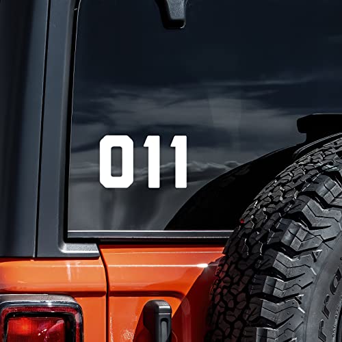 Eleven Tattoo Decal Vinyl Sticker